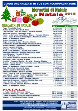 Mercatini di Natale & Natale