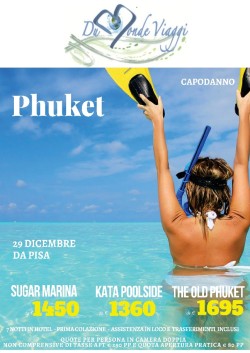 Capodanno a PHUKET da Pisa