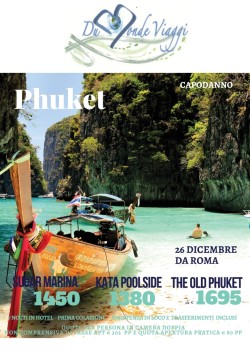 Capodanno a PHUKET da Roma