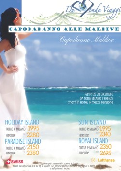 MALDIVE CAPODANNO da € 1995